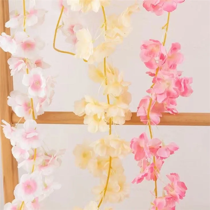 artificial blossom garland